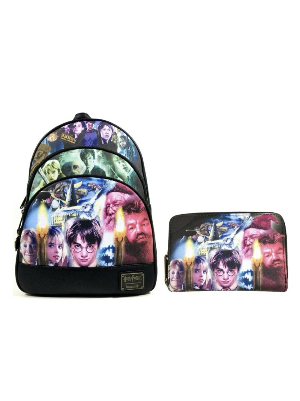 Loungefly Harry Potter Trilogy Mini Backpack And Wallet 2 Pack Lot